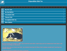 Tablet Screenshot of chipanddaleshihtzus.com
